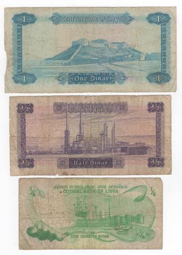 Libia - Lotto n.3 Banconote - 1 ... 