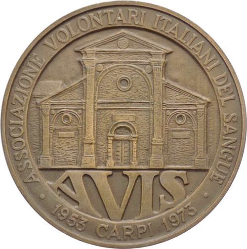 Medaglia città di Carpi AVIS 1973 ... 