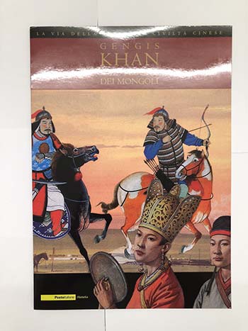 Folder Filatelico Gengis Khan e ... 