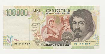ITALIA - Banconota 100000 Lire ... 