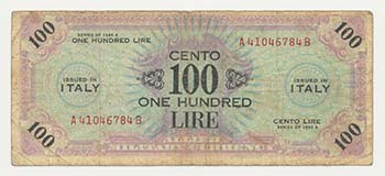 ITALIA - Banconota Occupazione ... 