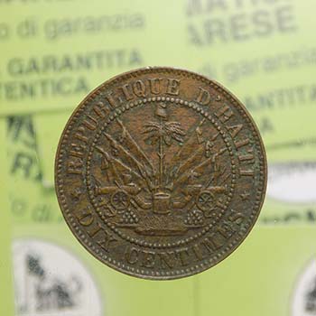 Haiti - 10 Dix Centimes 1863 ... 