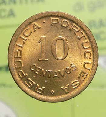 Portogallo - Angola - 10 centavos ... 