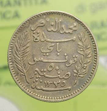Tunisia - 50 centimes 1916 A ... 
