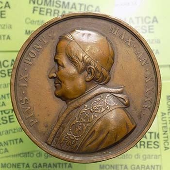 Medaglia - Pio IX Giovanni Maria ... 