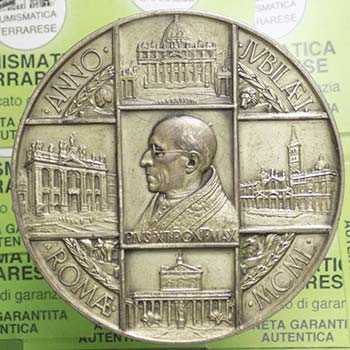 Medaglia Pio XII Eugenio Maria ... 