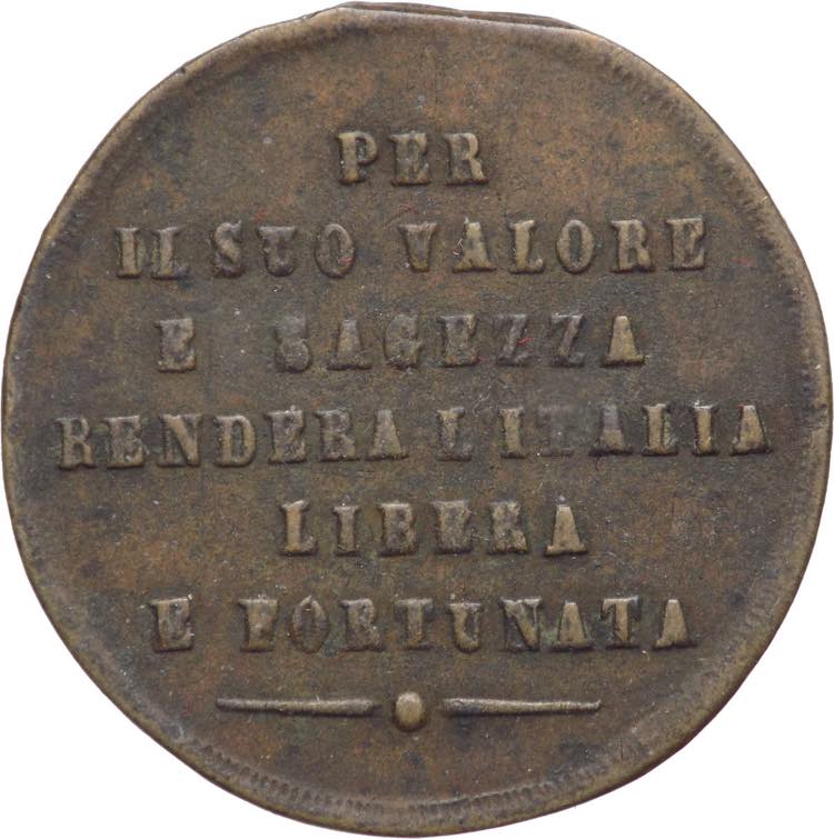 Italia - Medaglietta con effige di ... 