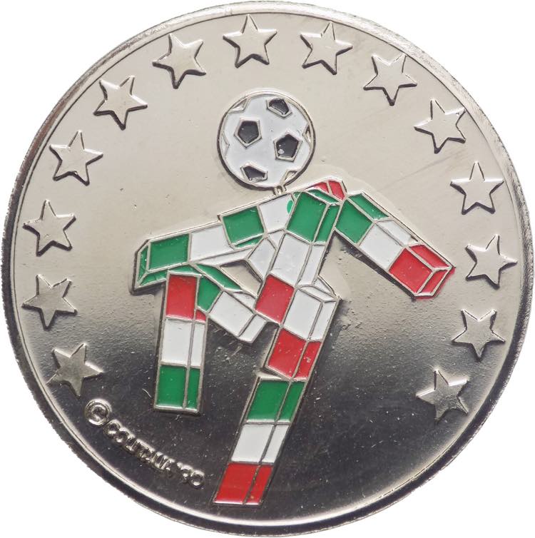 Italia - medaglia Italia 90 per ... 