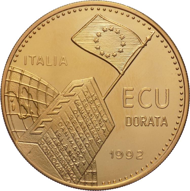 Italia - medaglia per i 35 anni ... 