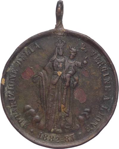 Medaglia emessa nel 1882-1883 ... 