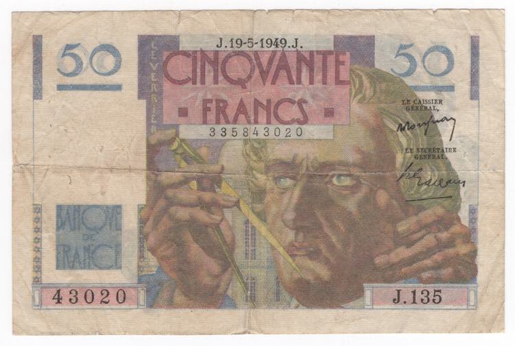 Francia - Banca di Francia -  50 ... 