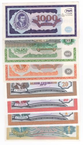 Russia - lotto di 8 banconote ... 