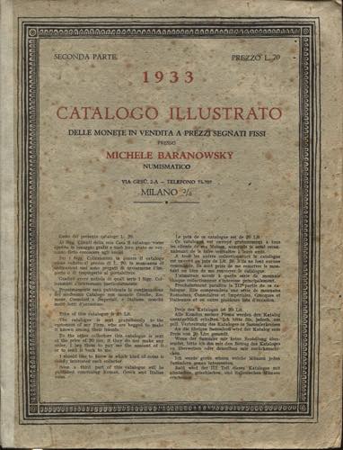 BARANOSWKY MICHELE - Milano, 1933. ... 
