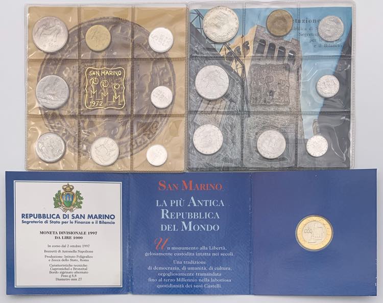 San Marino - Nuova monetazione ... 