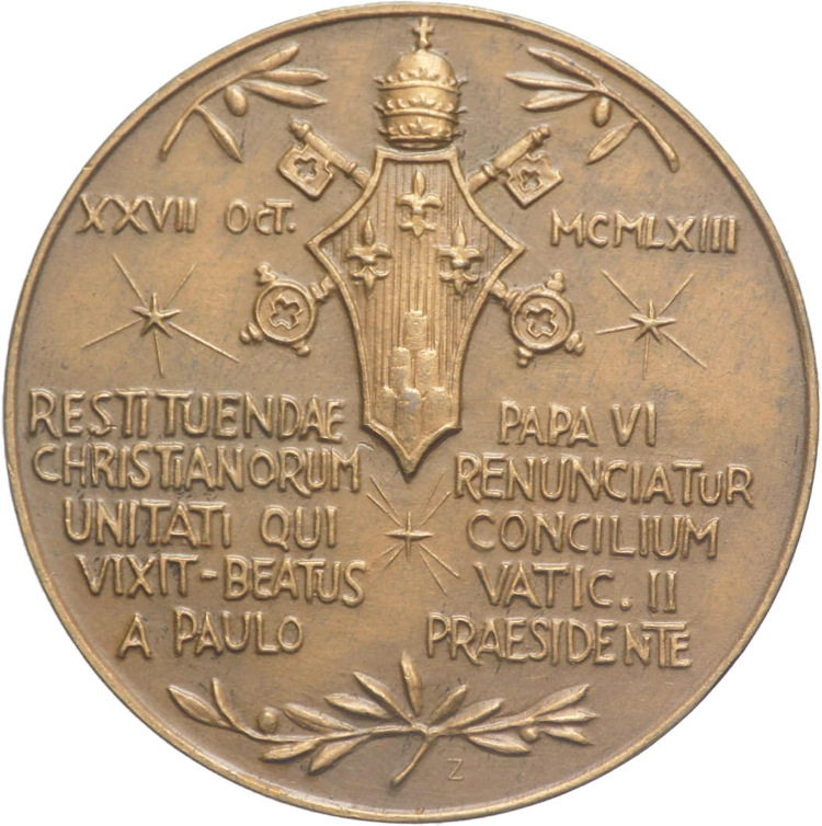 Medaglia Paolo VI 1963 - Ae. - 33 ... 