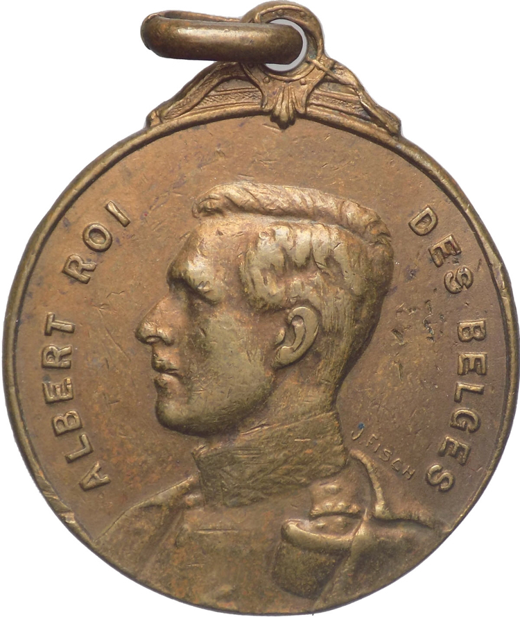 Medaglietta Alberto II del Belgio ... 