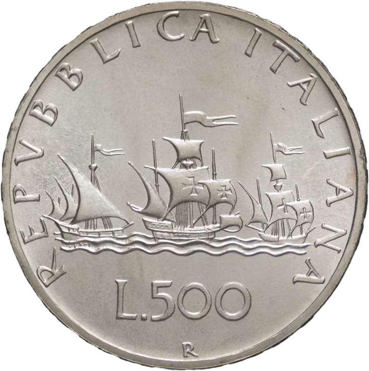 Repubblica Italiana - 500 lire ... 