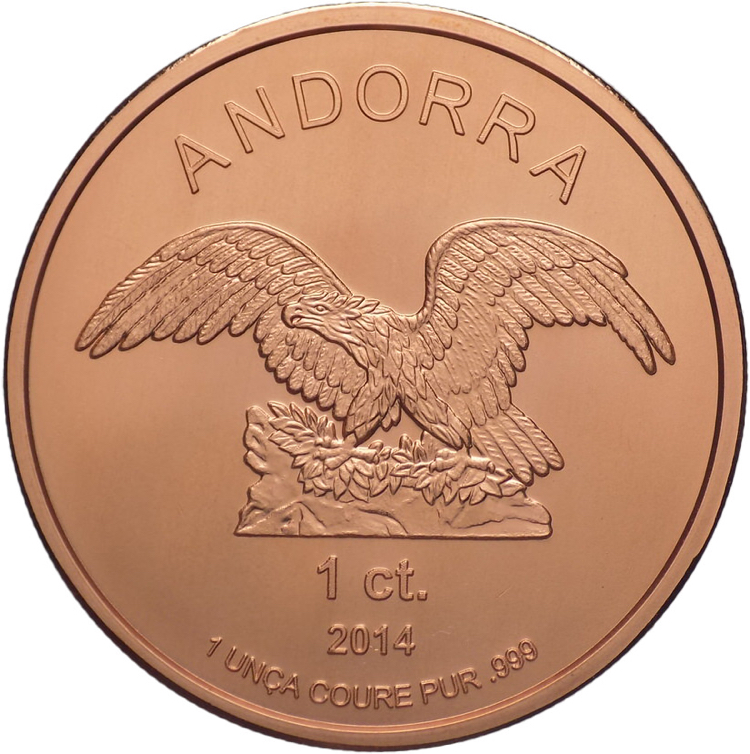 Andorra - 1 centesimo 2014 - 1 ... 