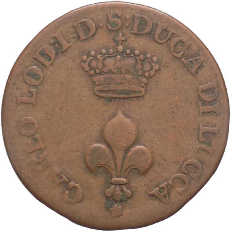 Lucca (1824 - 1847) - 1 Soldo 1841 ... 