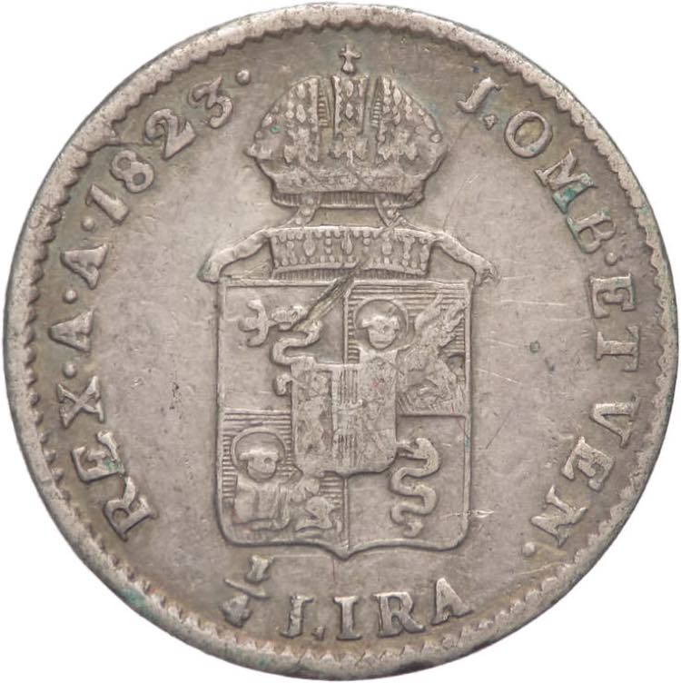 Lombardo Veneto - 1/4 lira 1823 - ... 