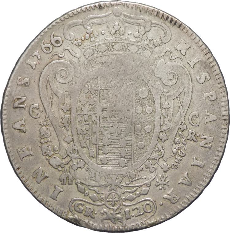 Napoli - 1 Piastra 1766 - ... 