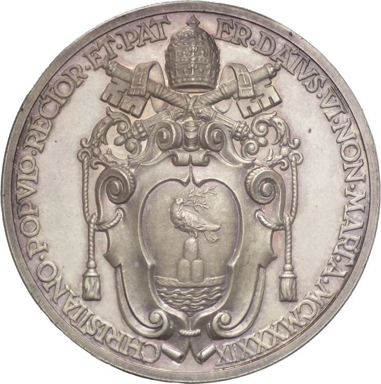 Vaticano - Medaglia Pio XII (1939 ... 