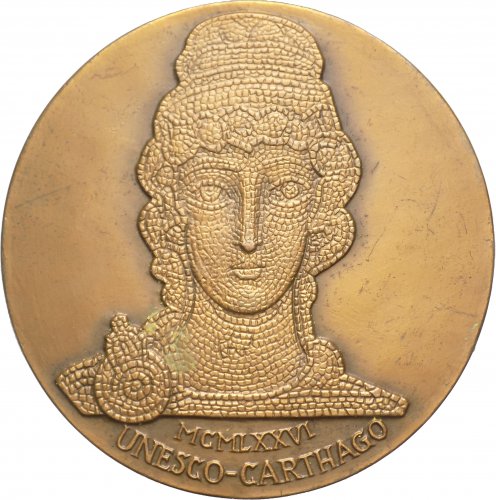 Medaglia Unesco - Mosaico Fenicio ... 