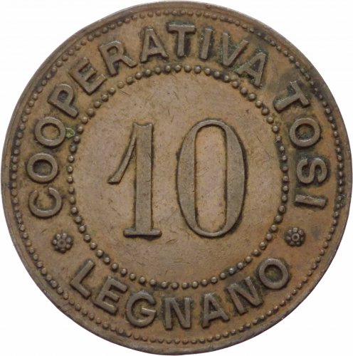 Italia - Gettone da 10 centesimi ... 