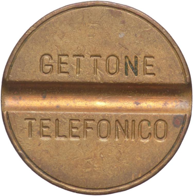 Gettone telefonico Ericsson 