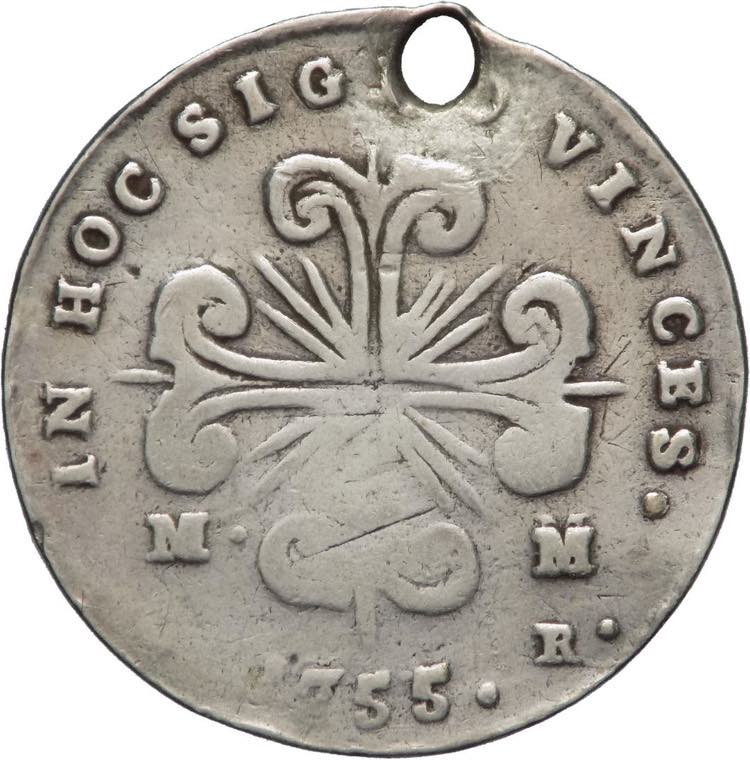Napoli - 1 Carlino 1755 - Carlo di ... 