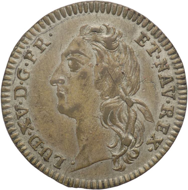 Francia - Gettone 1723 Ludovico XV ... 