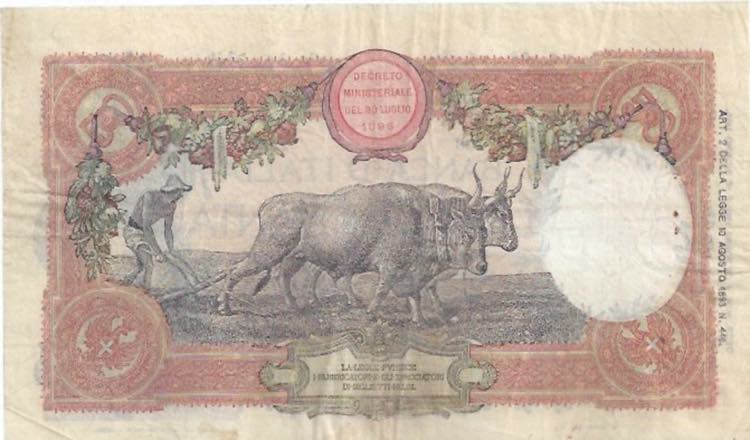 Banconota - 50 Lire 04/10/1918 - ... 