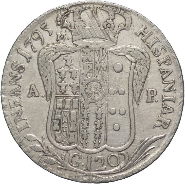 Napoli - 1 Piastra 1795 - ... 