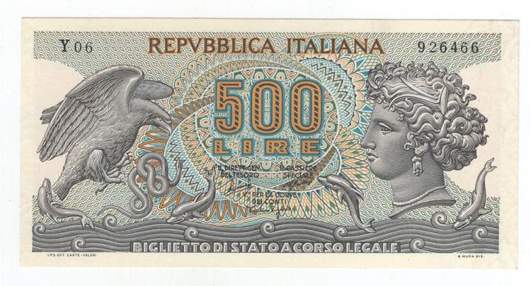 Repubblica - 500 Lire 1966 - ... 