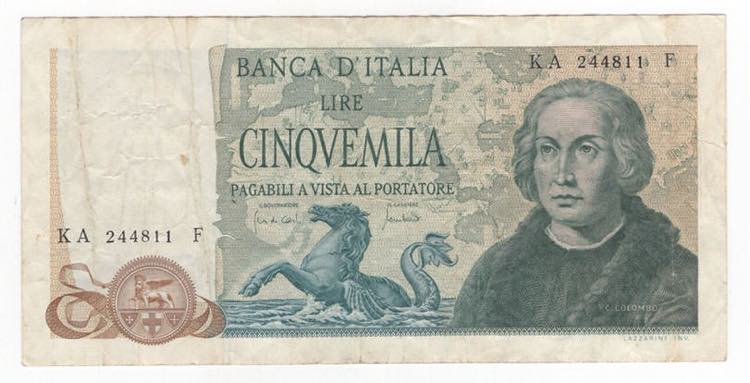 Repubblica - 5.000 Lire 20/05/1971 ... 