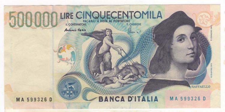 Repubblica - 500.000 lire ... 