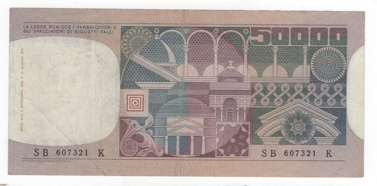 Repubblica - 50.000 Lire 1977 - ... 