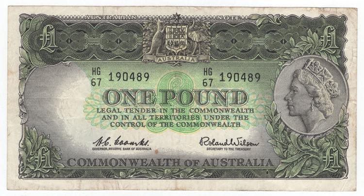 Banconota Australia - 1 Pound - ... 