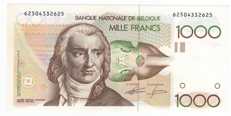 Banconota Belgio - 1.000 Francs ... 
