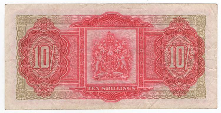 Banconota Bermuda  - 10 Shillings ... 