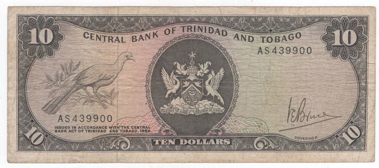 Banconota Trinidad e Tobago - 10 ... 