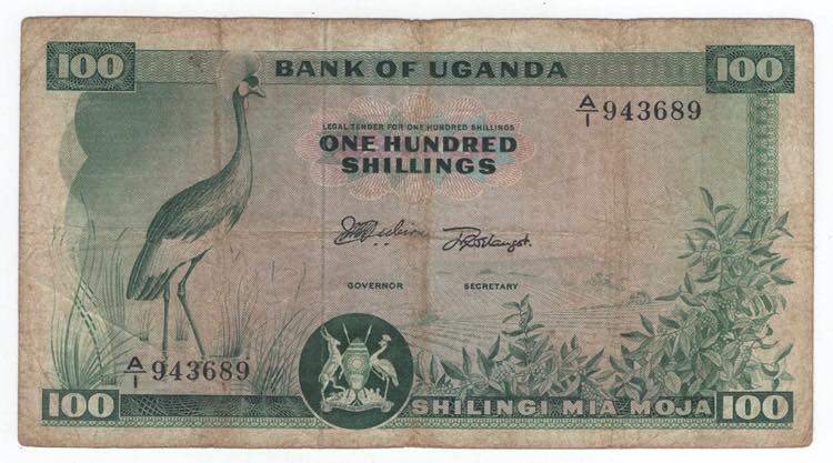 Banconota Uganda - 100 Shilling P#4