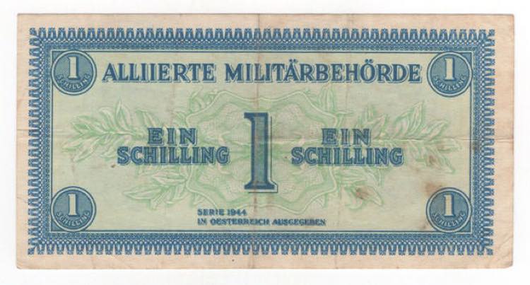 Austria - 1 Shilling WW2 1944 ... 