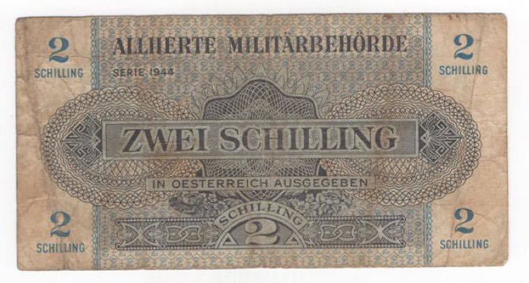 Austria - 2 Shilling WW2 1944 ... 