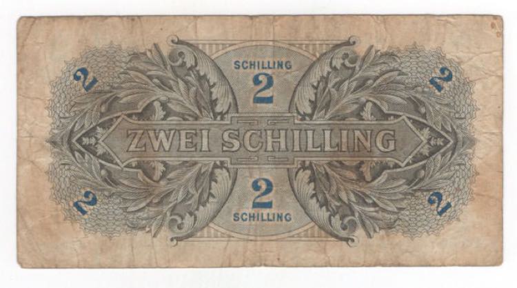 Austria - 2 Shilling WW2 1944 ... 