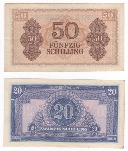 Austria - 50 Shilling WW2 1944 ... 