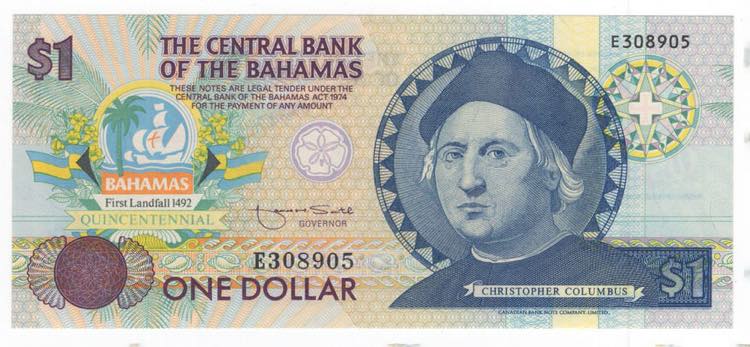 Bahamas - 1 Dollaro 1992 - P# 50