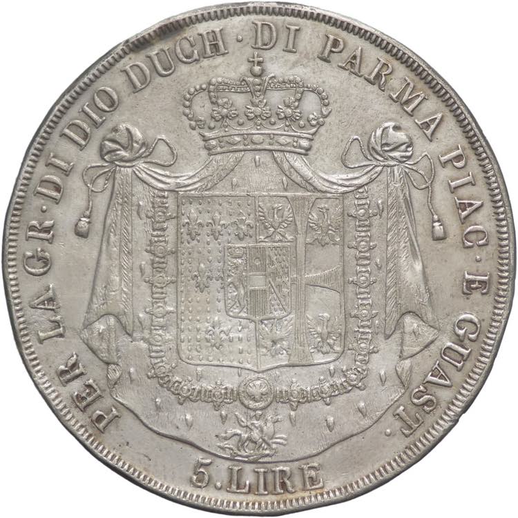 Parma - 5 lire 1815 - Maria Luigia ... 