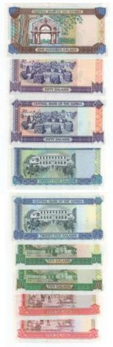 Gambia - lotto di 10 banconote