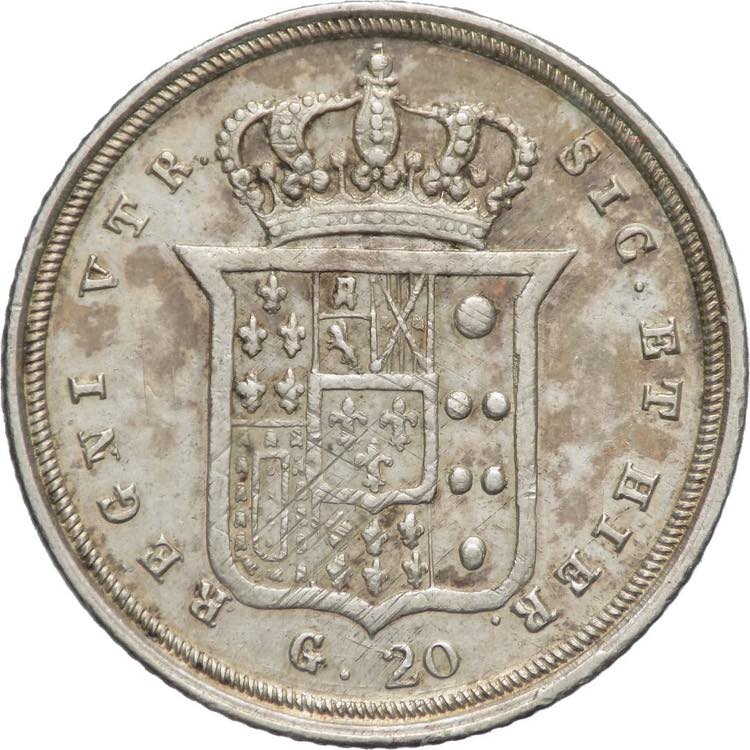 1 Tarì 1840 - Ferdinando II (1830 ... 